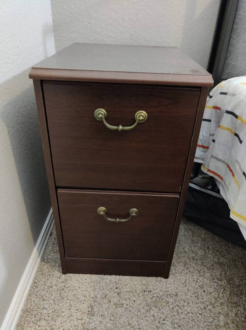 Wooden Nightstand / Bedside Table
